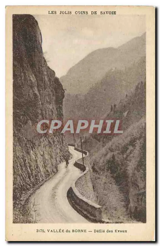 Tal des Borne — Pass der Wasser — Les Jolis Coins de Savoie — ABC Edition - Vorderseite