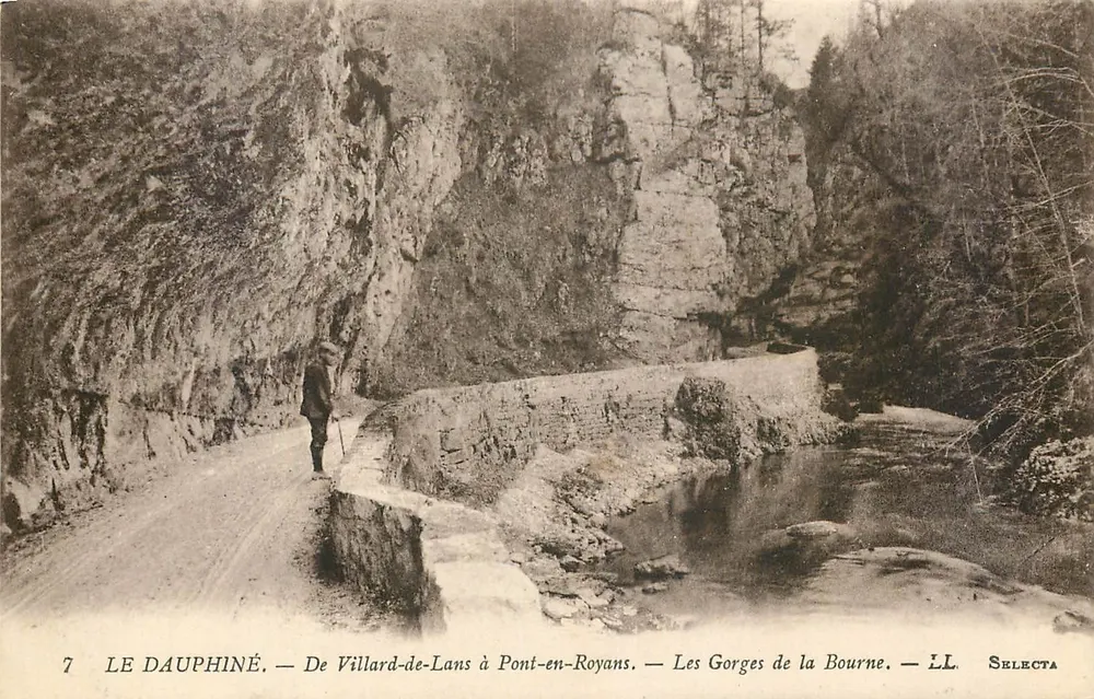 Die Gorges de la Bourne — Von Villard-de-Lans bis Pont-en-Royans — LL Selecta - Vorderseite
