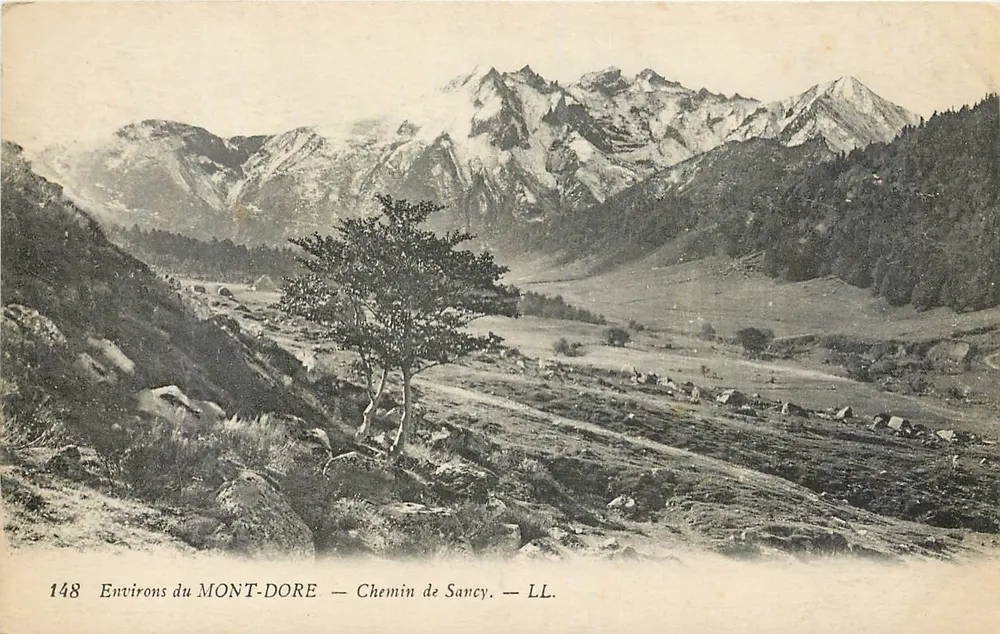 Arredores do MONT-DORE — Caminho de Sancy — LL. — N° 148 - Frente