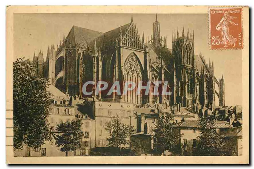 Metz - A Catedral — Edição F. Gaudard - Metz - Frente