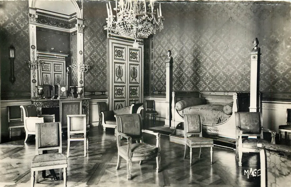 Compiègne (Oise) - Al Castello - La Camera di Napoleone I - Recto