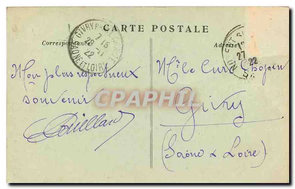 Paris — Catedral de Notre-Dame — J. M. T. Paris - Verso