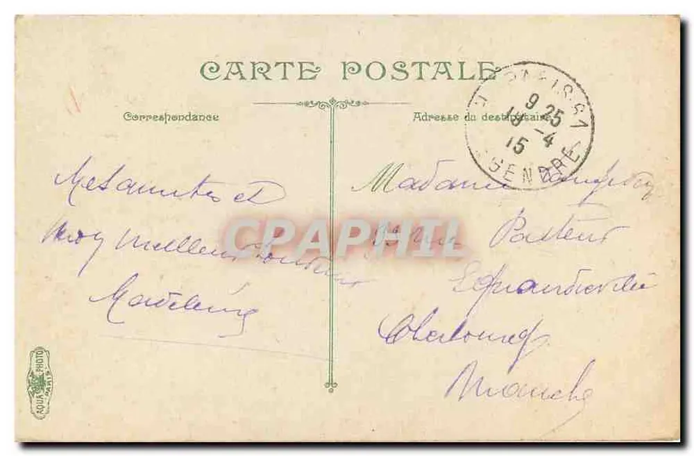 Paris. Notre-Dame — vista da fachada — E.V. & Cie, n°850 - Verso