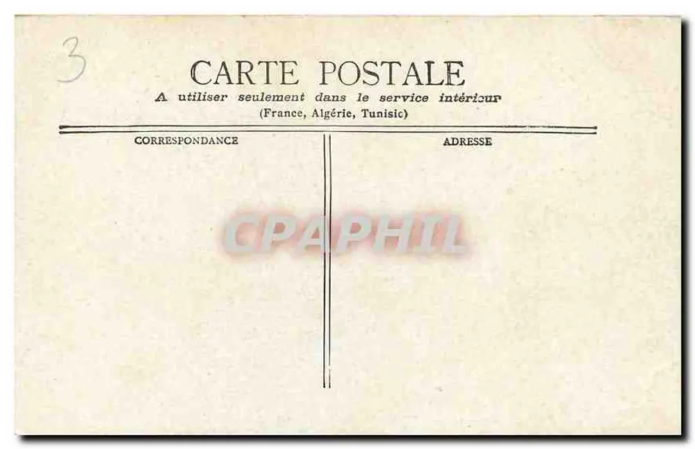 Paris - Die Künste & Handwerke und die Rue Réaumur — Verlag B, Nr. 3 - Rückseite
