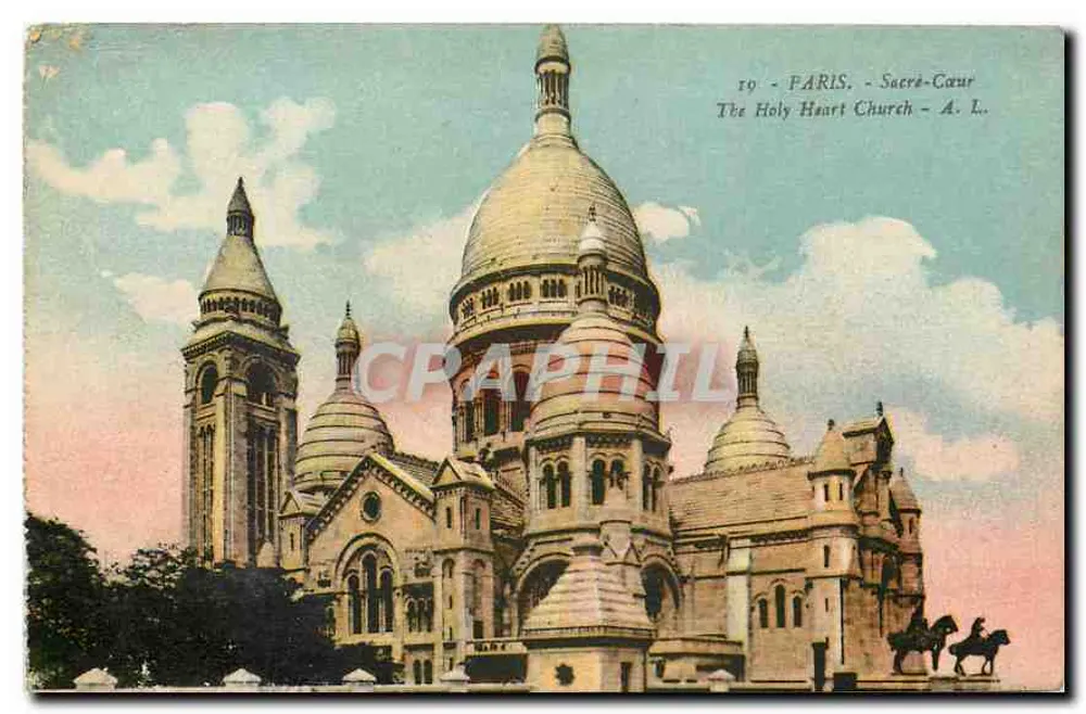 Paris - Sacré-Cœur - A. L. - Frente