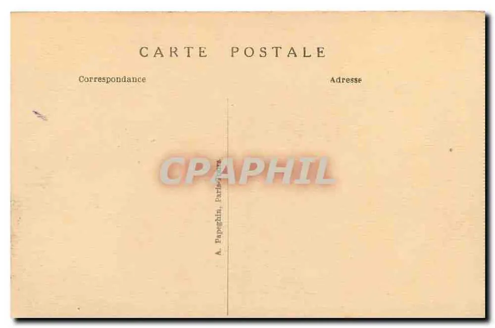 Paris — O Trocadero — A.P. - Verso
