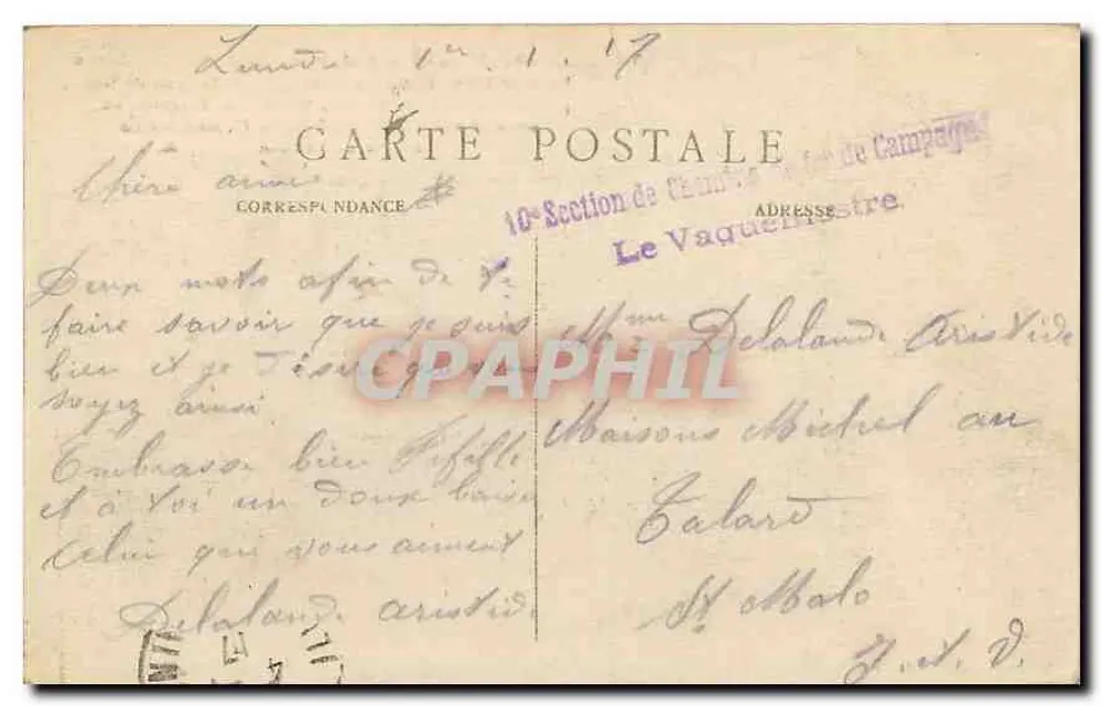 Parigi – Piazza e Colonna Vendôme – Imitazione della Colonna Traiana di Roma, piani di Gondoin e Lepère, sommità una Statua di Napoleone I in abito dell’Imperatore Romano – M. J. - Verso