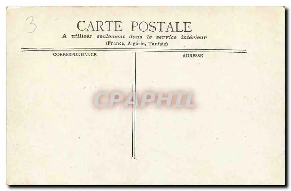Paris - Boulevard & Porta Saint-Denis — editor E, número de série não visível - Verso