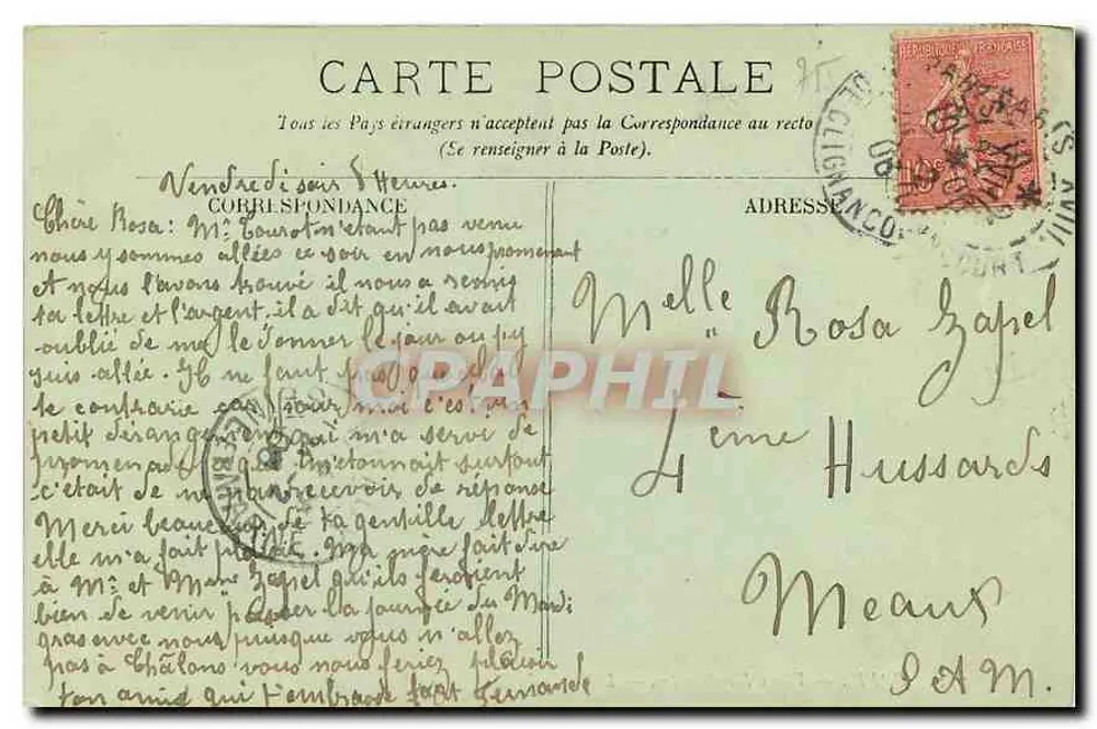 PARIS — Vieux Montmartre — Eingang zum Schloss des Brounllards — n°773 - Rückseite