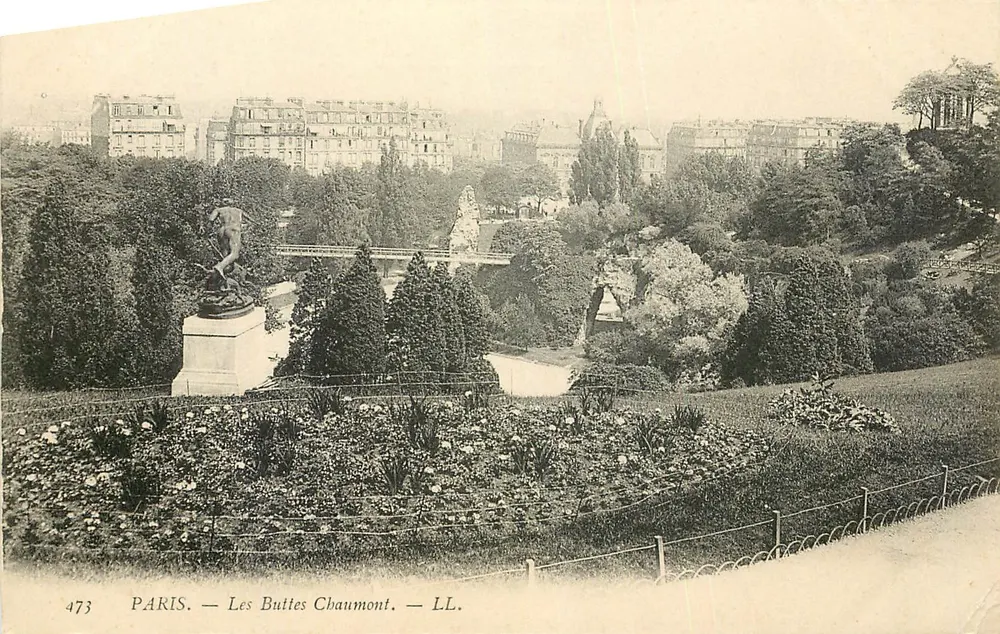 Paris — Les Buttes Chaumont — LL. — n° 473 - Frente