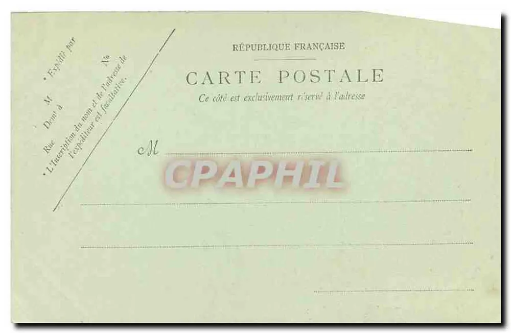 Paris — Les Buttes Chaumont — LL. — n° 473 - Verso