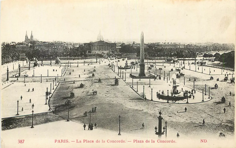 Paris — La Place de la Concorde — ND. - Recto