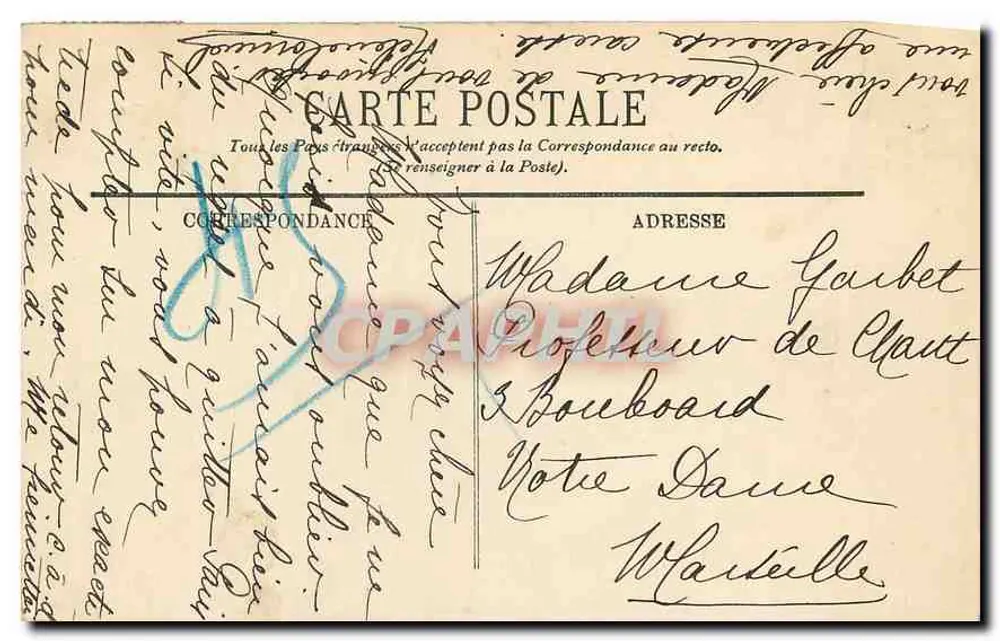 Paris — Au Bois de Boulogne — Le Lac — LL. — N° 340 - Verso