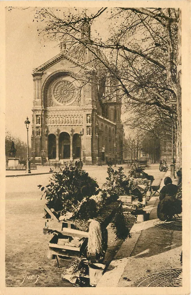 Église Saint-Augustin — Paris — Édition d'Art YVON, N° 147 - Recto