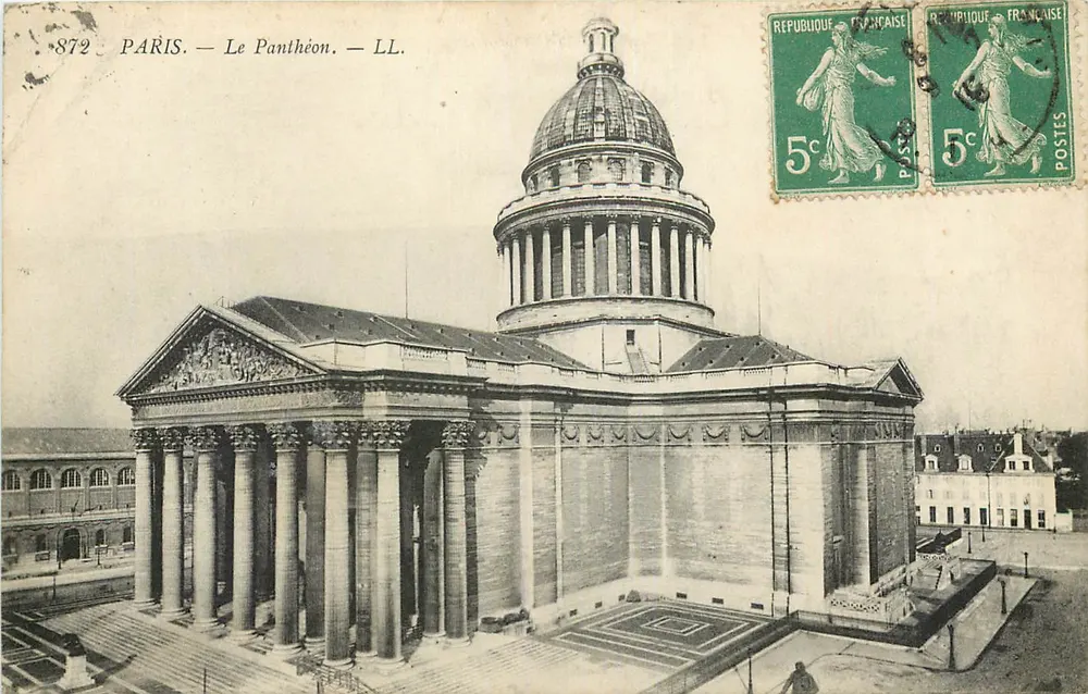 PARIS — O Panteão — LL. — N° 872 - Frente