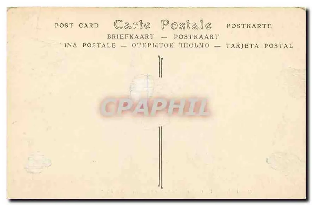 Paris — A Cripta da Santa Capela — ND Phot. - Verso