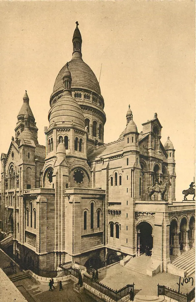 Basilique du Sacré-Cœur — Paris — Éditions d'Art Yvon - Recto