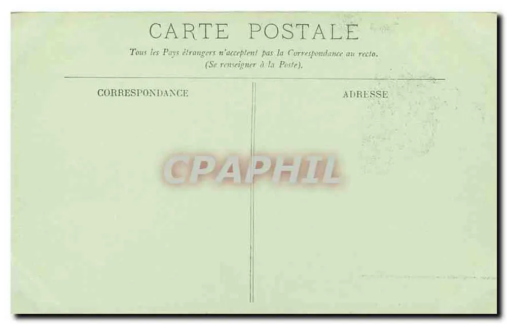 Estátua de Estrasburgo — Paris — LL. - Verso