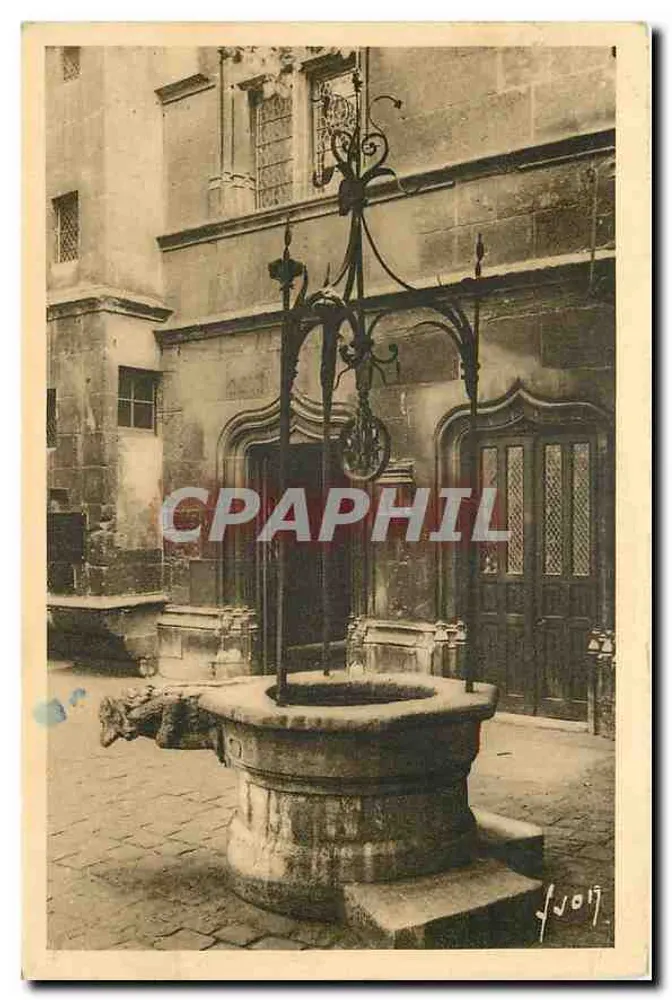 Museum of Cluny — Der Alte Brunnen, 15. Jahrhundert — Les Éditions d'Art Wyon - Vorderseite