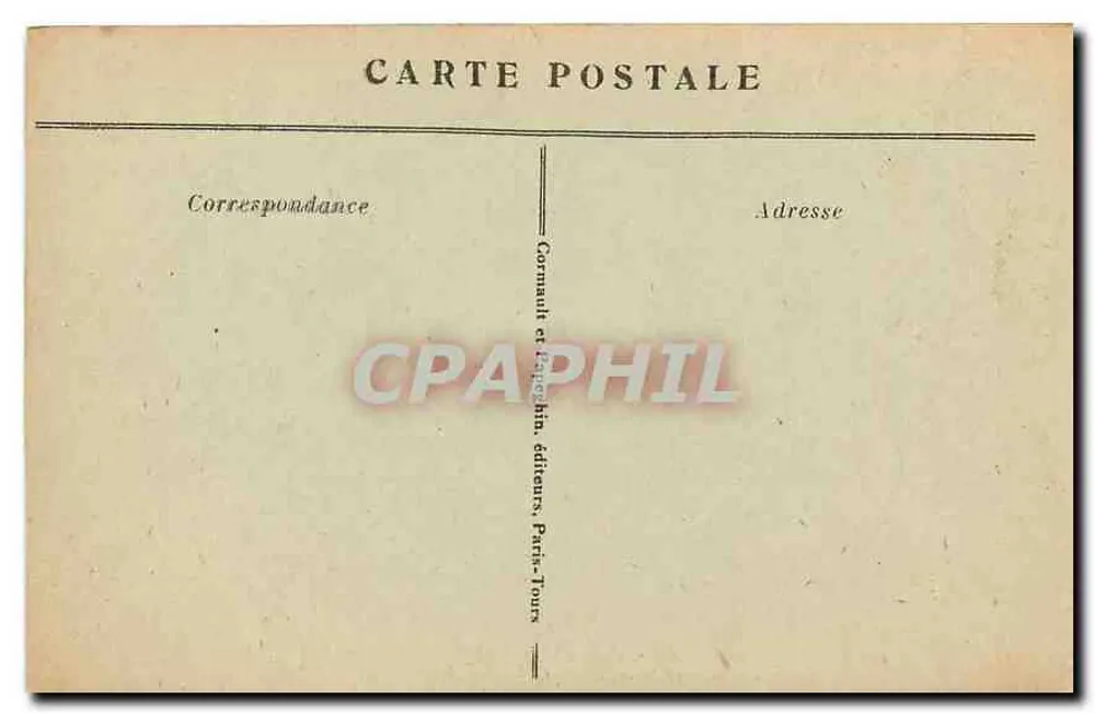 Paris — Panoramablick auf die Seine, Richtung Notre-Dame — A. P. - Rückseite
