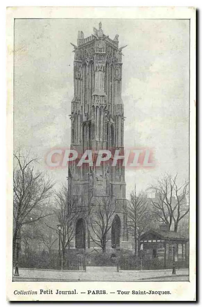 Paris — Torre Saint-Jacques — Collection Petit Journal - Frente