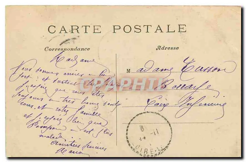 PARIS — Eine Ecke des Tuileries-Gartens — C.M. n°490 - Rückseite