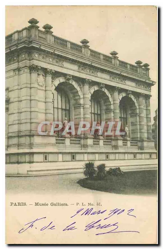 Paris — Museu Galliera — P. L. No. 57 - Frente