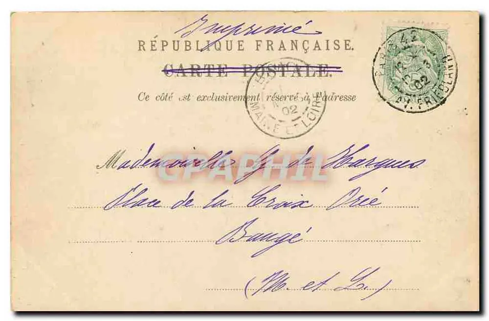 Paris — Museu Galliera — P. L. No. 57 - Verso