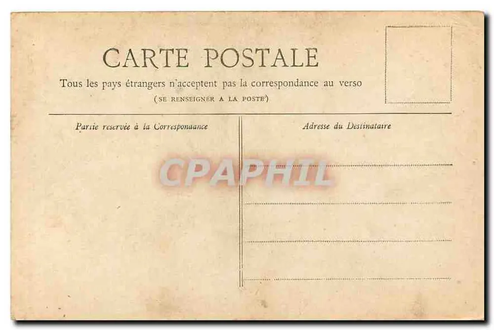 Paris — Monument de Gambetta — Coleção Petit Journal - Verso
