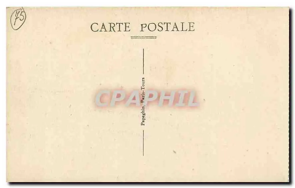 O Domo dos Invalidos — Paris — A.P. - Verso
