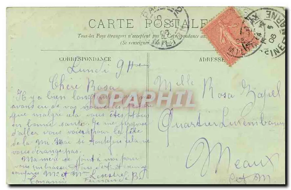 Paris — Montmartre, a escada Muller — L.T. - Verso
