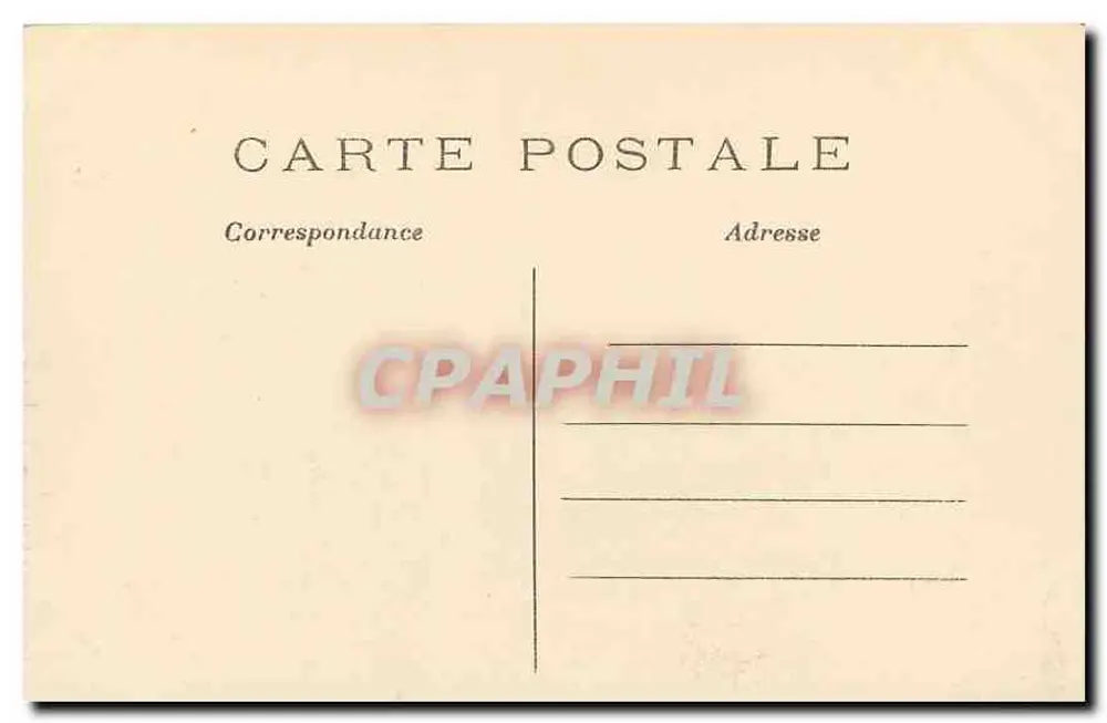 Paris — Rue Soufflot et le Panthéon — M. J. n° 590 - Verso