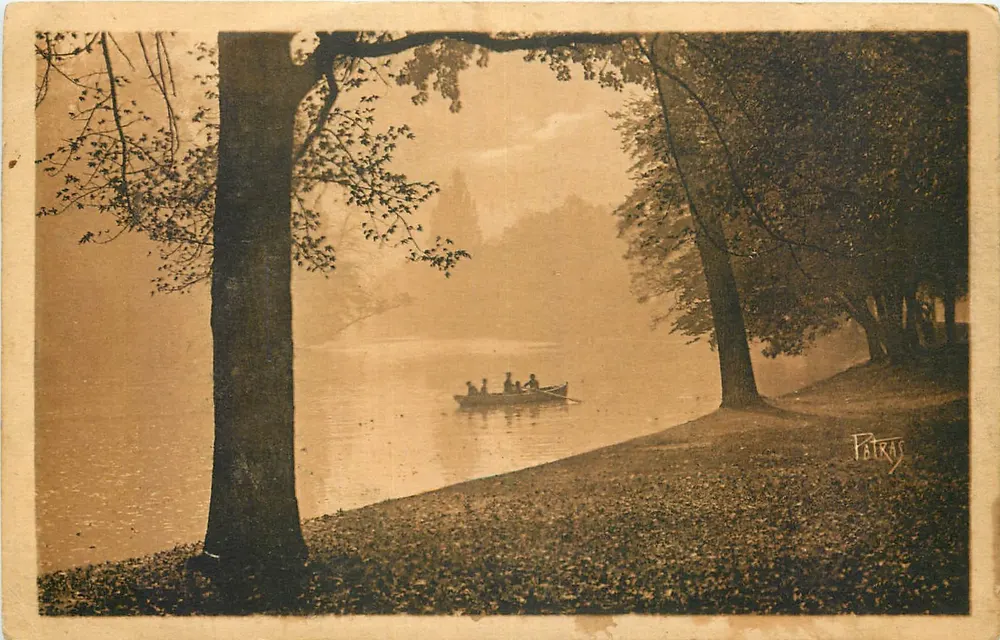 Der Bois de Boulogne im Herbst — Die Schönen Ecken von Paris — Kunstausgabe 'Patras' - Vorderseite