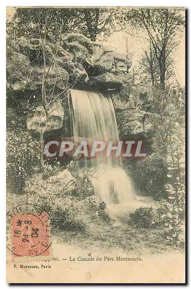 A Cascata do Parque Montsouris — P. Marmuse, Paris - Frente