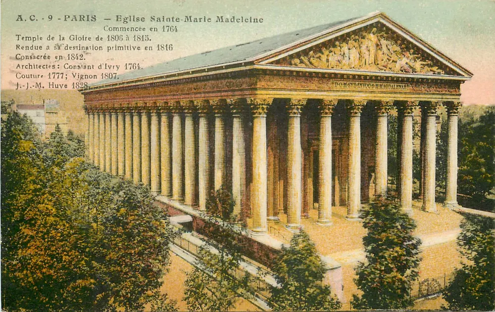 Paris — Église Sainte-Marie-Madeleine — A.C. 9 - Recto