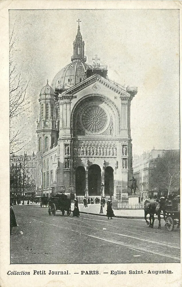 Paris — Église Saint-Augustin — Collection Petit Journal - Recto