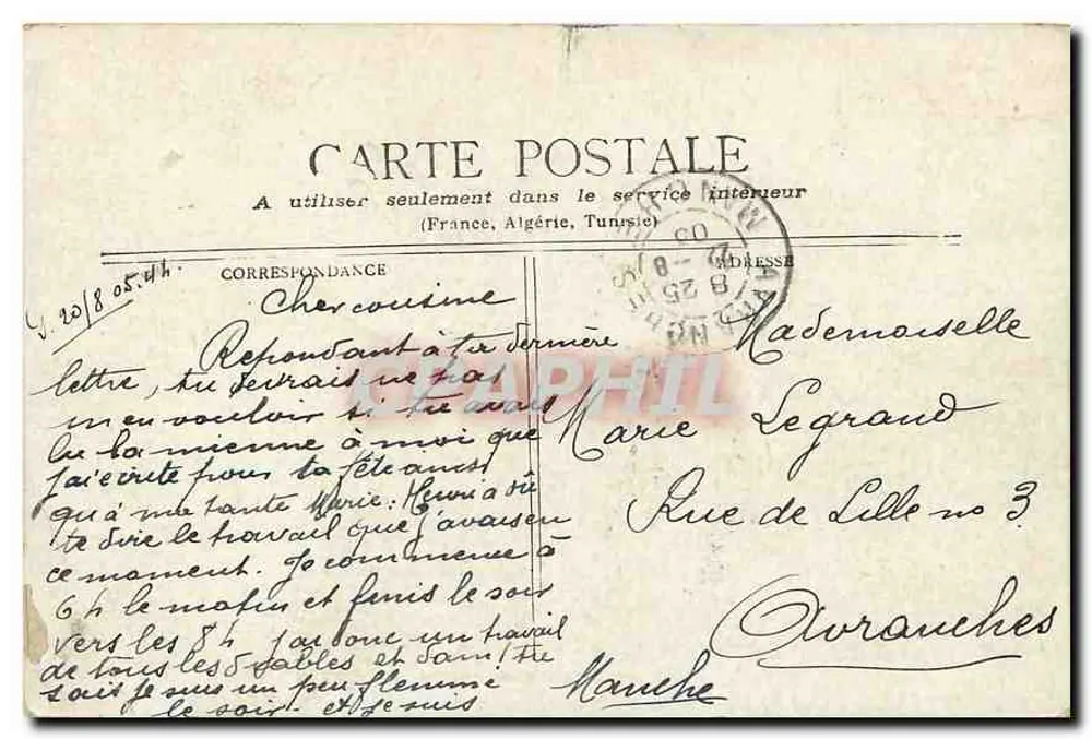 Paris - Boulevard & Porta Saint-Denis — vista do Arco do Triunfo — editor não identificado - Verso
