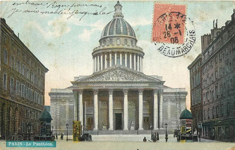 PARIS - Le Panthéon — éditeur PARIS. Le Panthéon. n° 14 - Frente