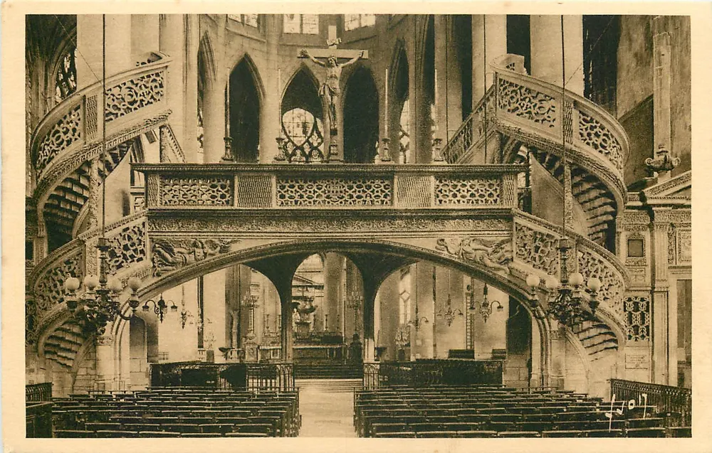 Kirche Saint-Étienne-du-Mont — Der Chorvorhang — Art Editions AVON - Vorderseite