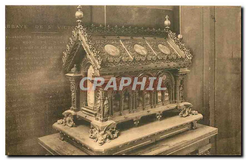 Die Reliquiare von Saint Geneviève — Kirche Saint Étienne du Mont, Paris - Vorderseite