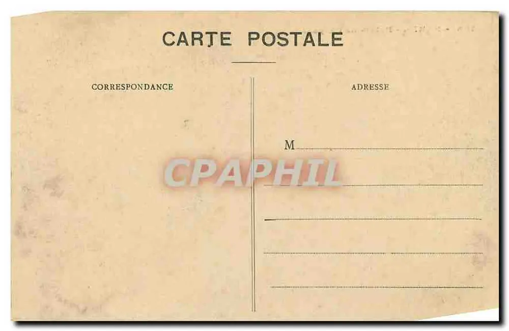 Paris - Palácio do Eliseu — n° de série 106 - Verso