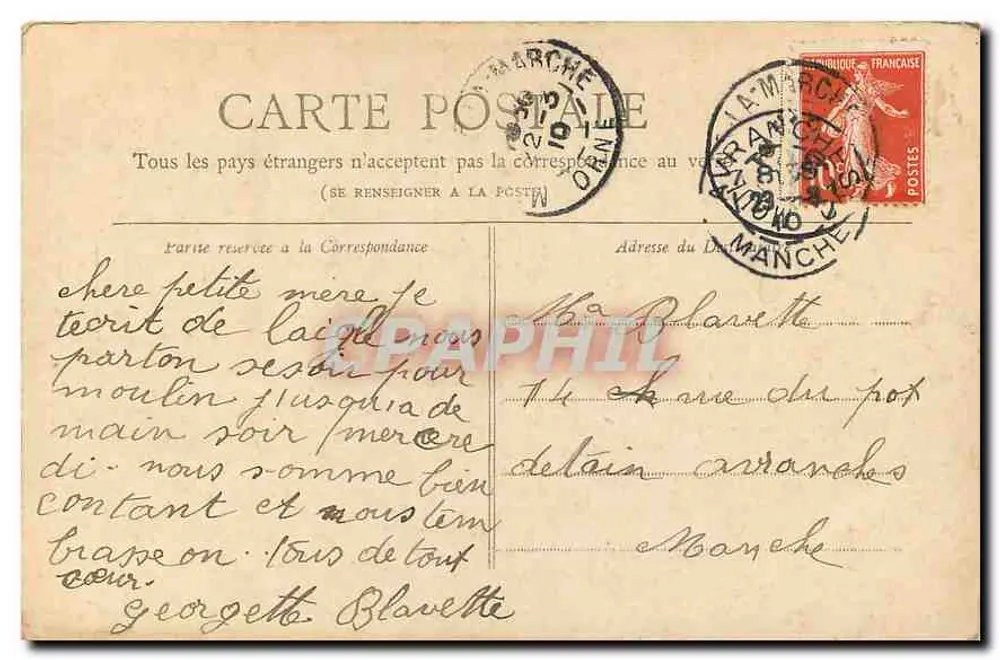 Monumento de Gambetta — Paris — Coleção Petit Journal - Verso