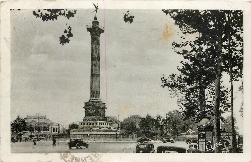Place de la Bastille — Paris — n°20 - Frente