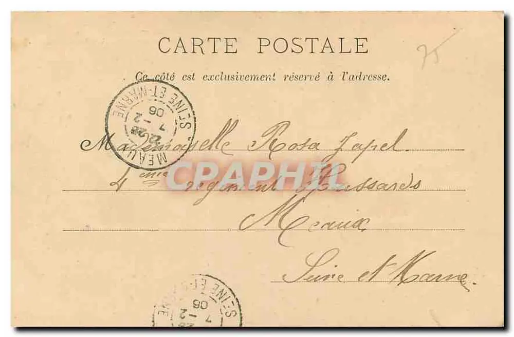 Paris — Abside de l'Église Notre-Dame et Vue d'ensemble — Éditeur : Paris, n° 26 - Verso