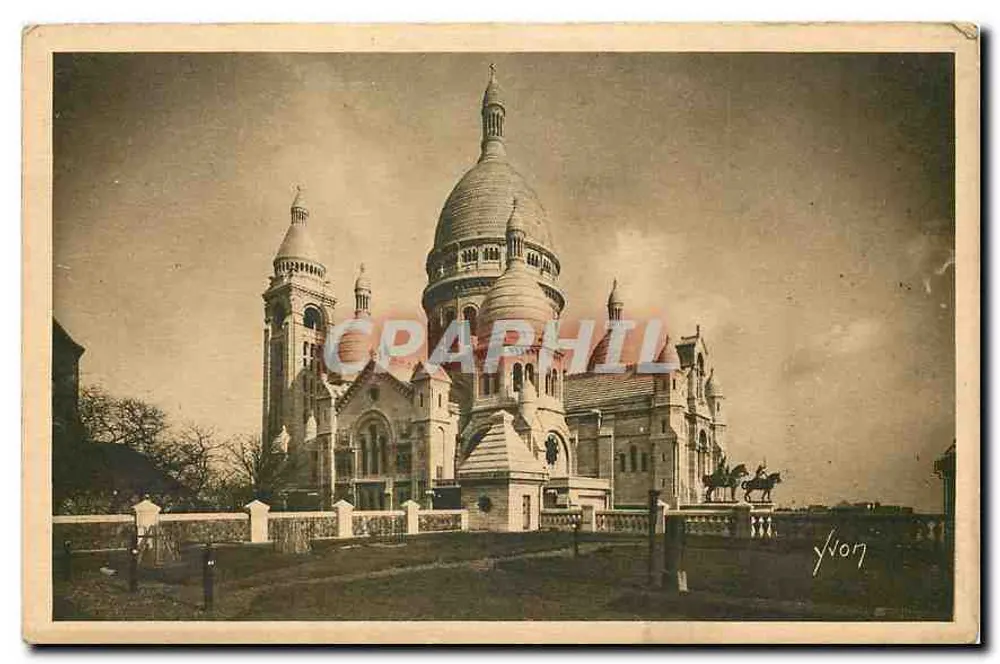 Basilique du Sacré-Cœur — Paris — Édition YVON n°239 - Recto