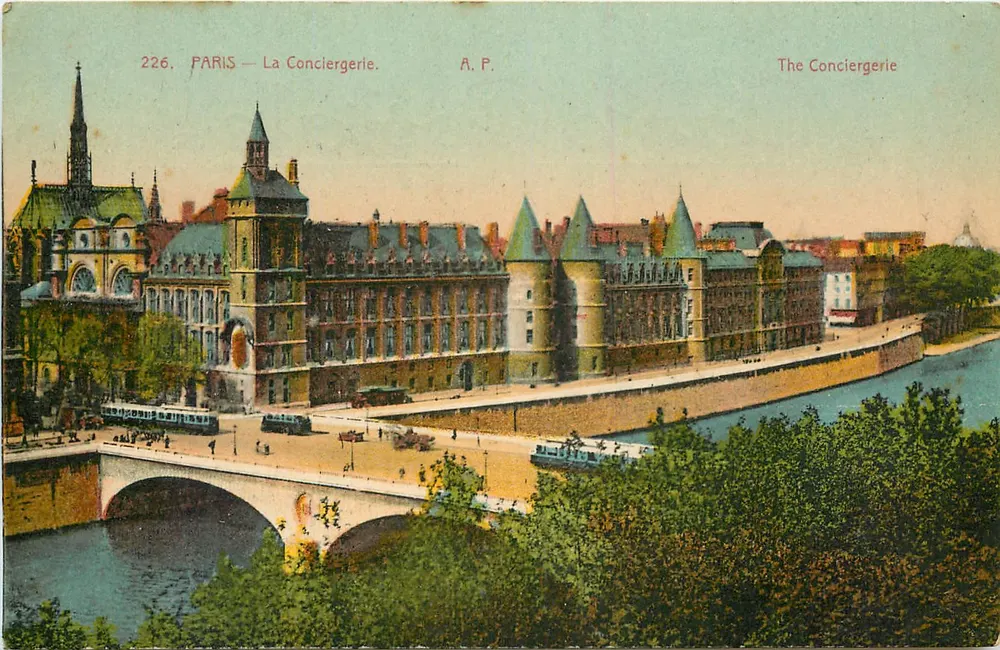 Paris — A Conciergerie — A. P. n°226 - Frente