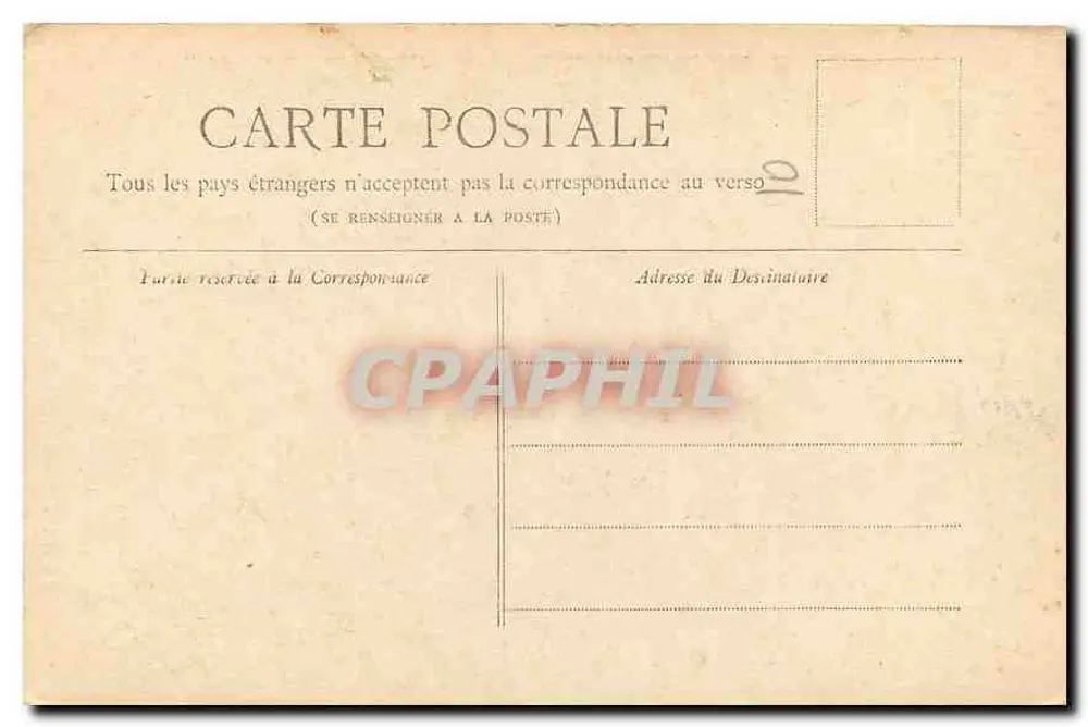 Belvédère der Buttes-Chaumont — Paris — Sammlung Petit Journal - Rückseite