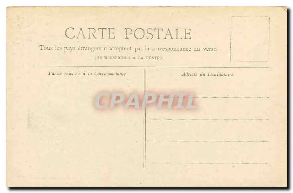 Gambetta Monument — Paris — Collection Petit Journal - Back