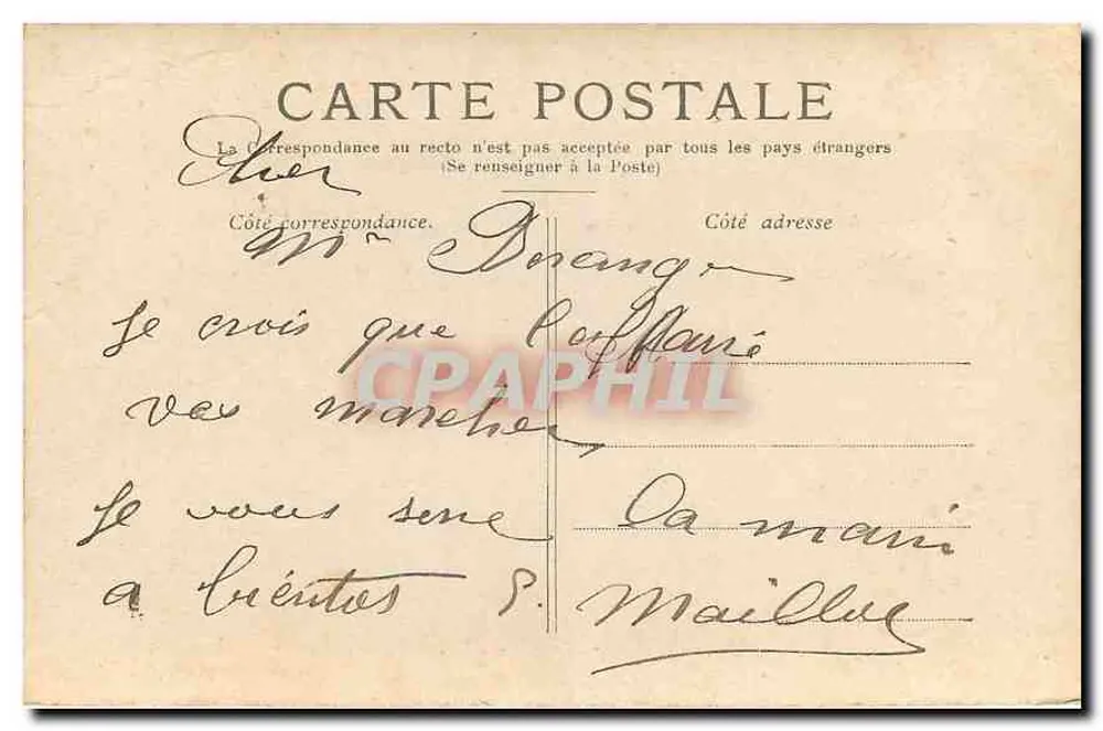 Paris — La Bastille, Colonne de Juillet. — Éditeur : Paris, imprimeur non identifié. - Verso