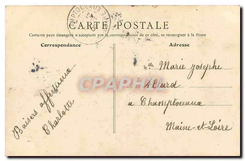 Bois de Boulogne — O Lago — E.R., Paris, n°115 - Verso